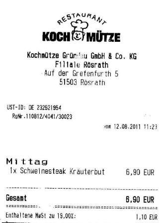 mnbh Hffner Kochmtze Restaurant